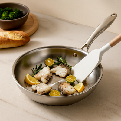 Astoria | Antihaft-Bratpfanne aus Edelstahl