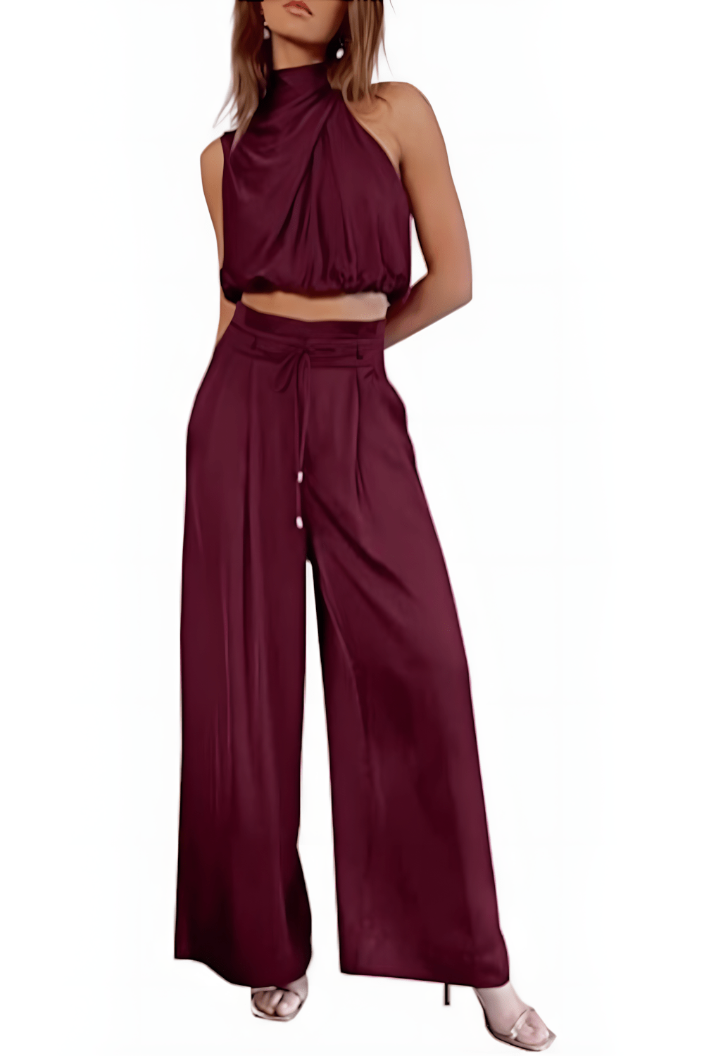 Brittany - Stilvolles Sommer-Ensemble aus Seide für Damen