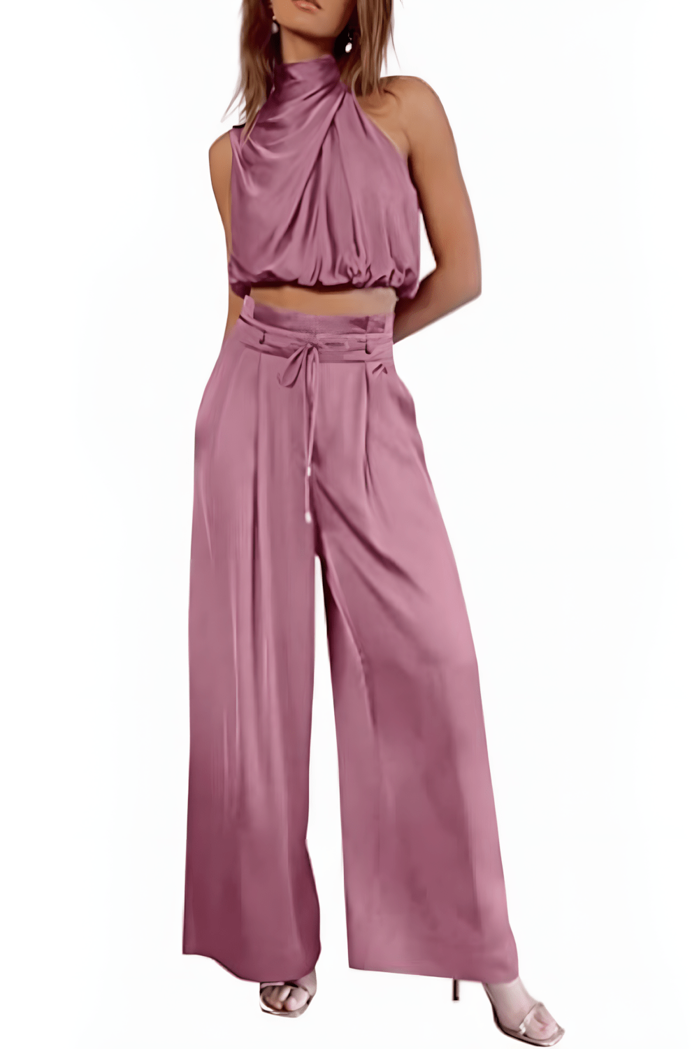 Brittany - Stilvolles Sommer-Ensemble aus Seide für Damen