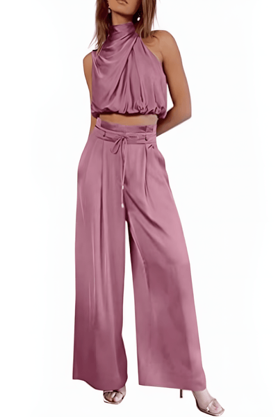 Brittany - Stilvolles Sommer-Ensemble aus Seide für Damen