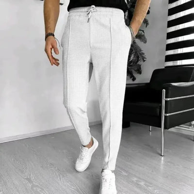 Slim Fit Hose Für Herren Mit Kordelzug | Bequem