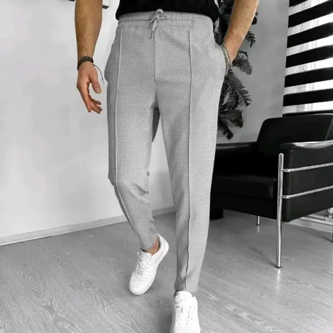 Slim Fit Hose Für Herren Mit Kordelzug | Bequem