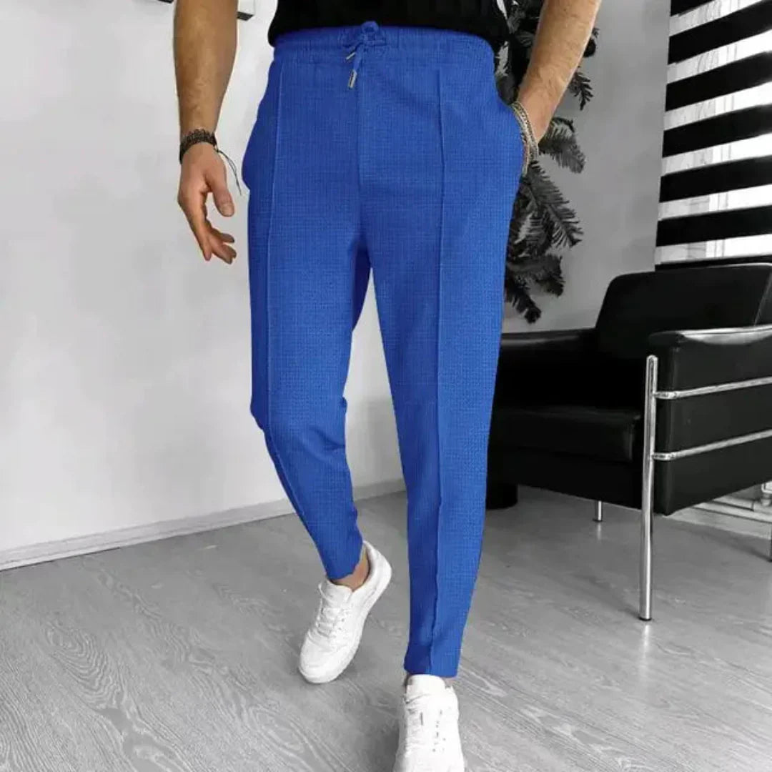 Slim Fit Hose Für Herren Mit Kordelzug | Bequem