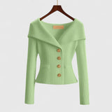 Lena | Eleganter Und Bequemer Strickjacke Für Damen – Grün