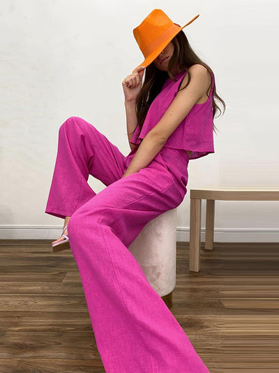 Esther - Zweiteiliges Boho-Hosen-Set