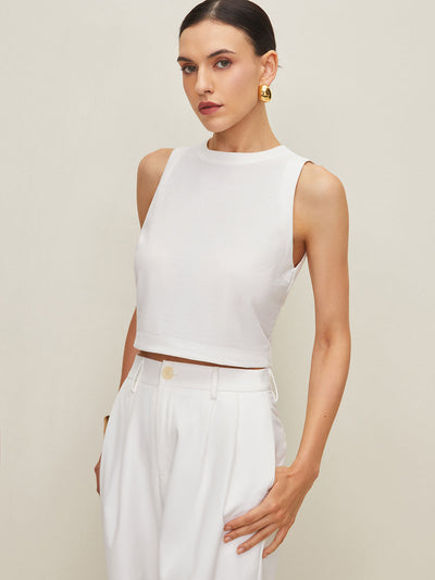 Anita® | Bluse aus Baumwolle und Leinen mit Schleife