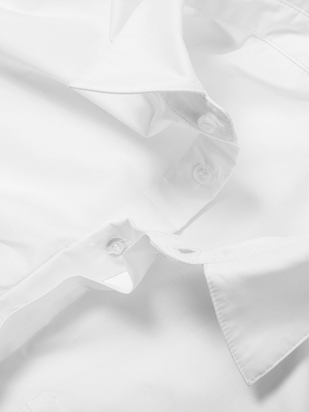 Everly - Asymmetrisches Baumwoll-Crop-Shirt