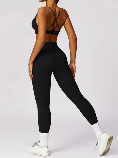 High-Waist Po-Lifting Leggings – Formende Bauchkontrolle Sportbekleidung