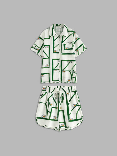 Julia - Set mit bedruckten Kordelzugshosen