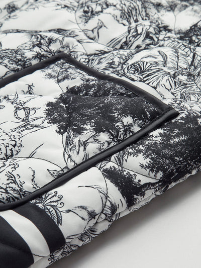 Leichte Sommerjacke mit Kunstvollem Print – Eleganz trifft auf Komfort