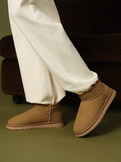 Bottes de neige en laine