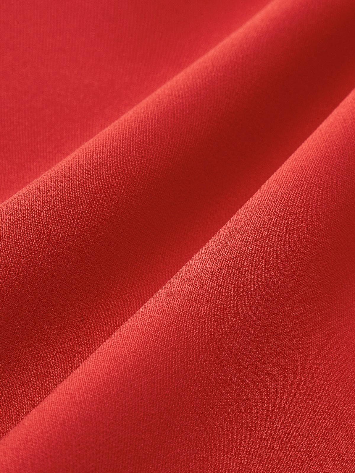 Sabina - Minimalistisches einfarbiges Kleid mit Rundhalsausschnitt