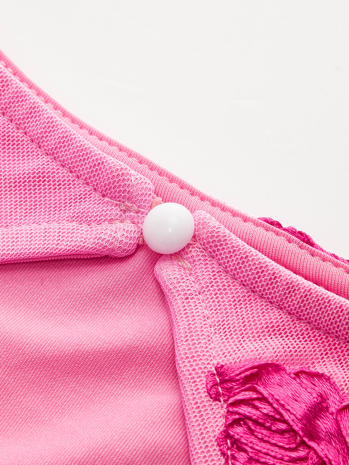 Emily - Romance Floral Rückenfreies Mesh Kleid