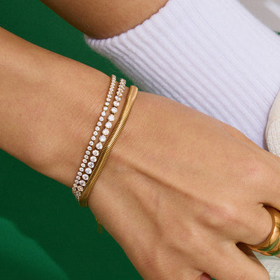 Norberta® | Cabaret-Armband Gold