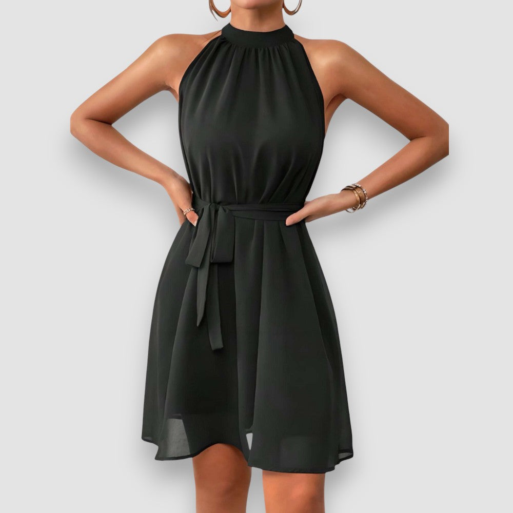 Elisa | Dress with Knotted Belt