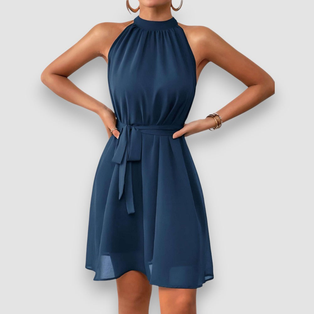 Elisa | Dress with Knotted Belt