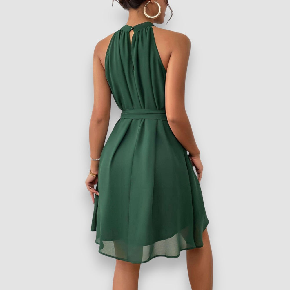 Elisa | Dress with Knotted Belt