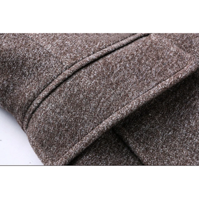 Herren Wollmantel Klassisch - Elegante Wintermode mit Innenfutter