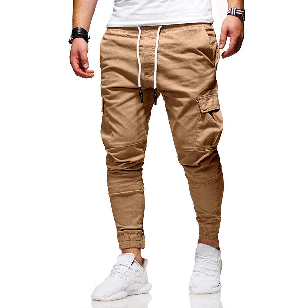 Herren Cargo Hose mit Kordelzug | Elastisch