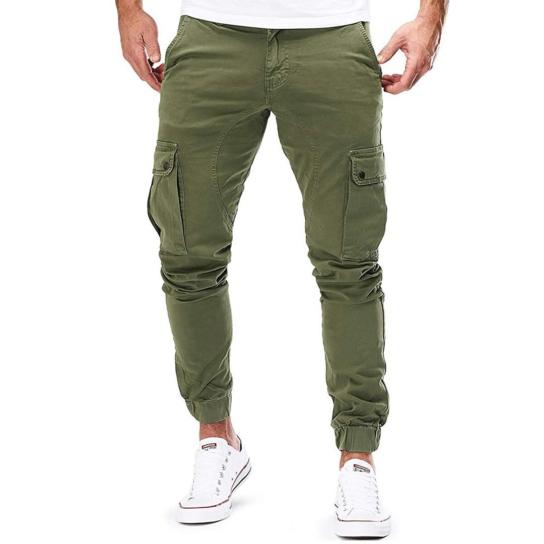 Herren Cargo Hose mit Kordelzug | Elastisch