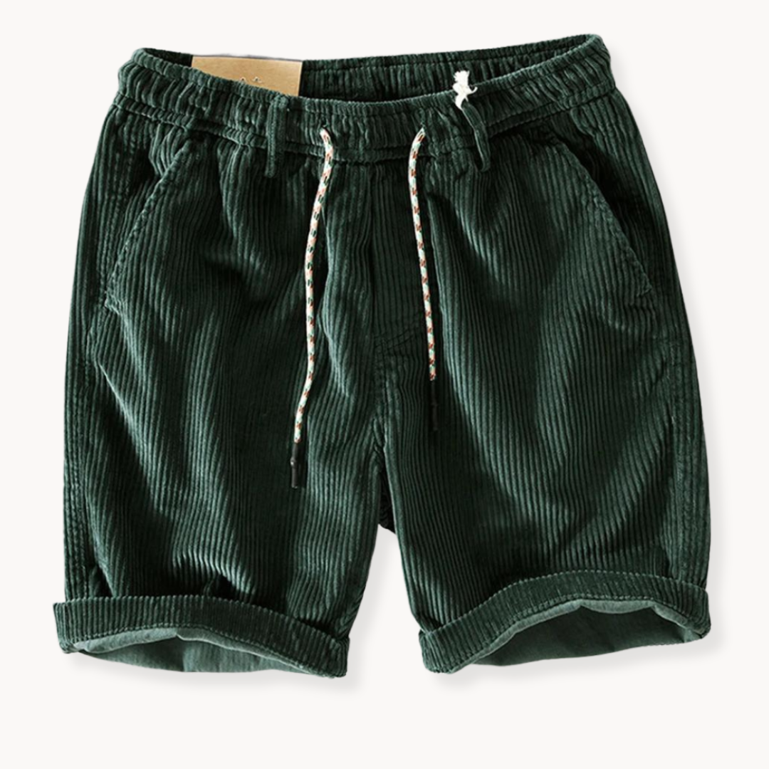 Verstellbare Cord Herren Shorts