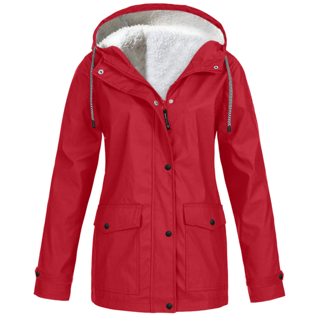 Damen Outdoor Jacke | Wasserdicht, Winddicht & Warmfutter