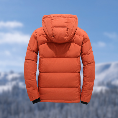 Herren Winterparka mit abnehmbarer Kapuze - Wasserdicht & Wärmend