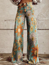 Baggy Jeans Damen | Luftig & Bewegungsfrei – Blüte