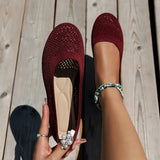 Ballerina Sandalen Damen | Atmungsaktiv & Bequem – Rot