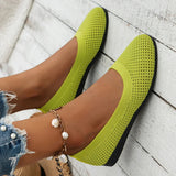 Ballerina Sandalen Damen | Atmungsaktiv & Bequem – Hellgrün