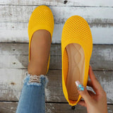 Ballerina Sandalen Damen | Atmungsaktiv & Bequem – Gelb