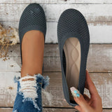 Ballerina Sandalen Damen | Atmungsaktiv & Bequem – Dunkelgrau