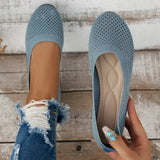 Ballerina Sandalen Damen | Atmungsaktiv & Bequem – Hellgrau