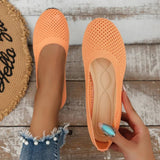 Ballerina Sandalen Damen | Atmungsaktiv & Bequem – Orange