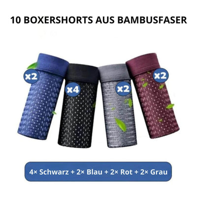 Bamboo – Atmungsaktive Boxershorts aus Bambusfaser (5+5 GRATIS)
