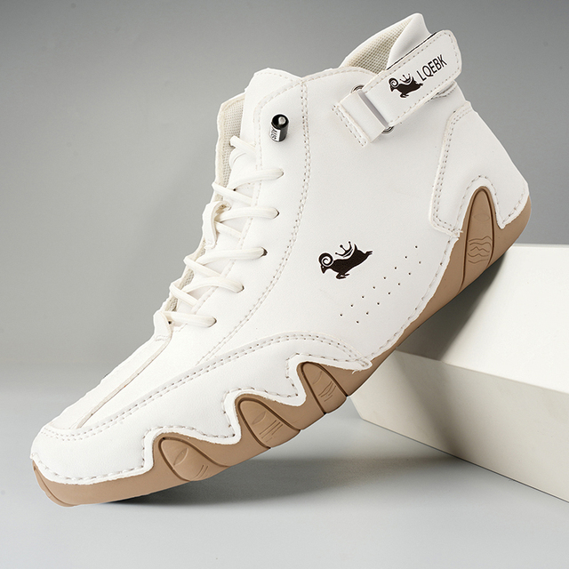 Barfußschuhe | Rutschfest | Slip-On | Sneakers mit Knöchelriemen | Herrenschuhe