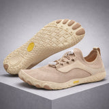 Barfußschuhe Wasserfest Herren | Schnellverschluss & Flexibler Grip – Beige