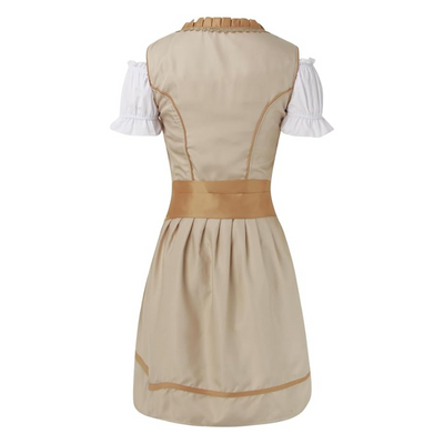 Beige Oktoberfest Dirndl