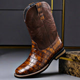 Leon | Klassische Echtlederstiefel Für Herren – Cognacbraun
