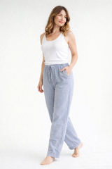 Bequeme Hose Damen | Elastikbund & Bewegungsfreiheit – Grau