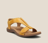 Bequeme Damensandalen: Idealer Halt für Sommerliche Abenteuer – Gelb
