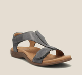 Bequeme Damensandalen: Idealer Halt für Sommerliche Abenteuer – Grau