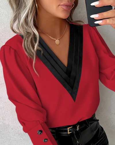 Brozek® | Bluse mit Gigot-Ärmeln