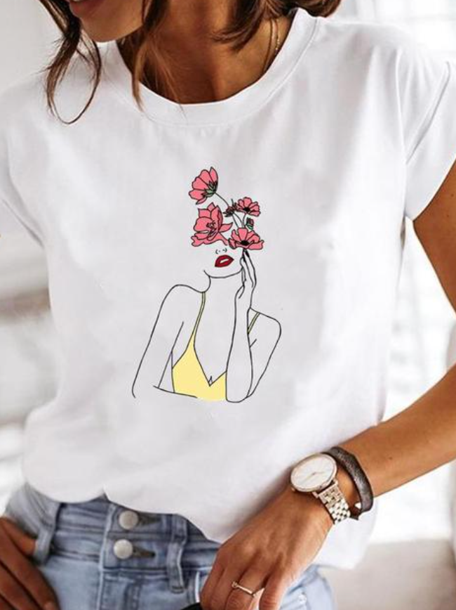 Osalinda – Stylisches T-Shirt mit extravaganten Sommerdesigns
