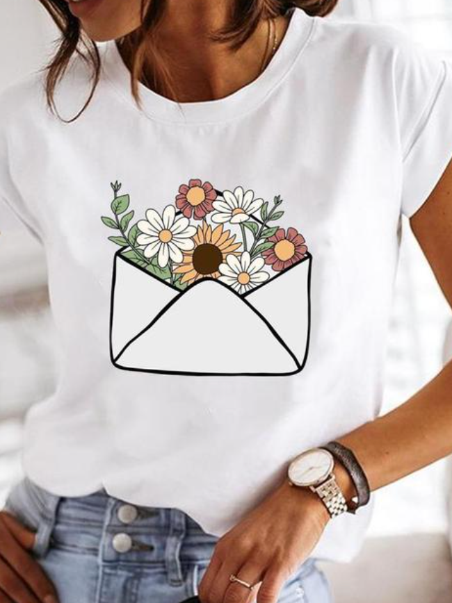 Osalinda – Stylisches T-Shirt mit extravaganten Sommerdesigns