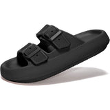Verstellbare orthopädische Sandalen für Damen und Herren – SCHWARZ