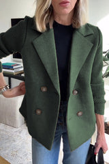 Blazer Damen | Doppelreiher-Design & Komfortärmel – Grün