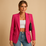 Blazer Damen | Gerade Form & klare Silhouette – Rosa