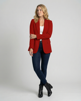 Blazer Damen | Perfekte Passform & vielseitig kombinierbar – Rot