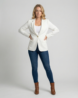 Blazer Damen | Perfekte Passform & vielseitig kombinierbar – Weiß
